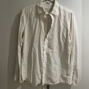 Calvin Klein dress shirt - white - used